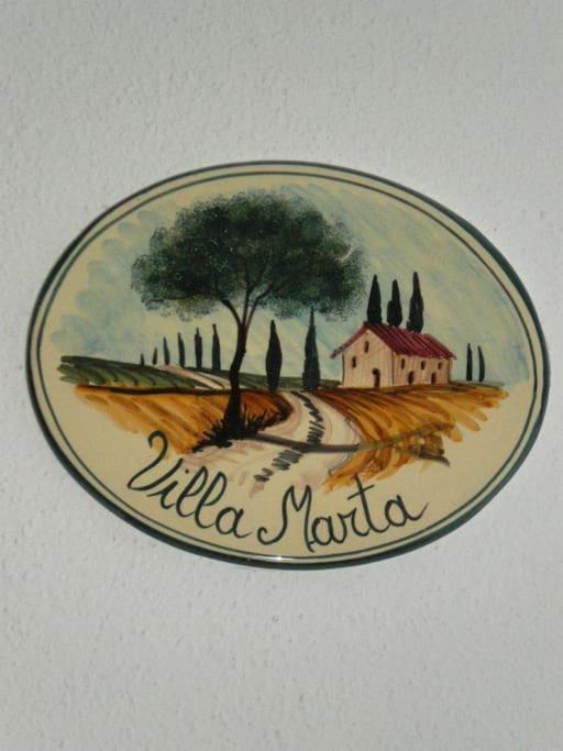 Villa Marta Contignano Exterior photo